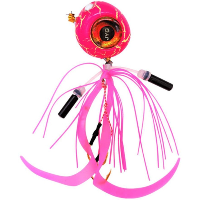 JYG PRO Fishing Eyedrop Jig - 80g - Pink