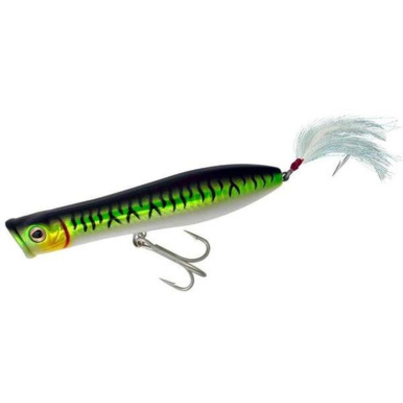 Tsunami TSTP5XD Talkin' Popper Lure - 5 in. - 1-5/8 oz. 219 Green Mackerel