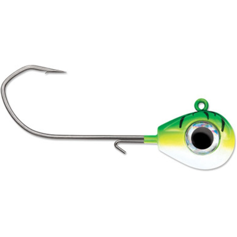 VMC Sleek Jig - 3/8oz - Green Fire UV