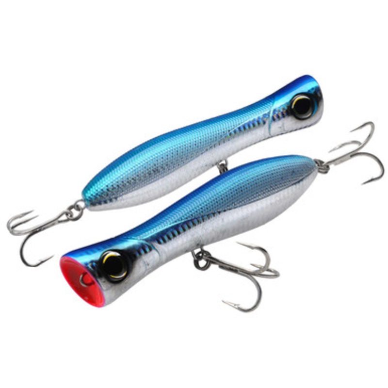 Yo-Zuri R1155 Bull Pop Lure Holographic Blue