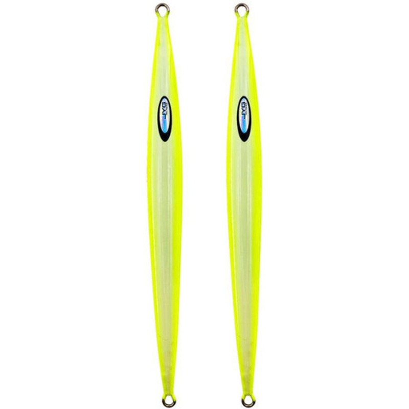 JYG PRO Fishing Stryke Slow Pitch Jig - 80g - Yellow