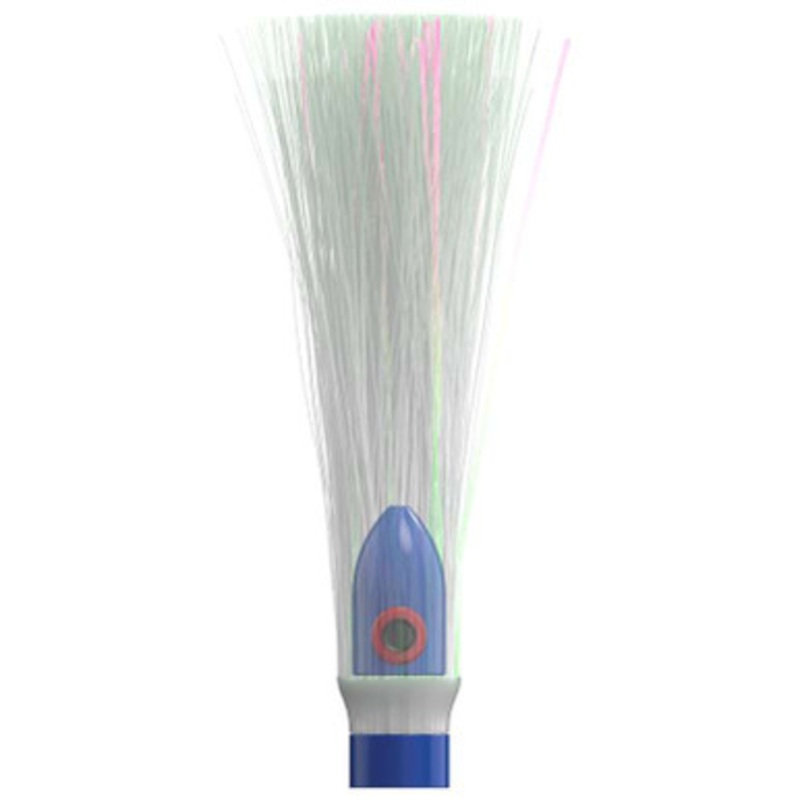 WolfPack Tackle Ahi Trolling Head - 5.5oz - Ocean Blue Head - Crystal Hair