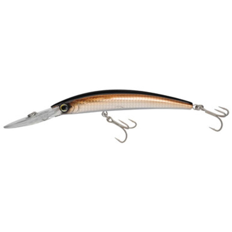 Yo-Zuri Crystal Minnow R1134 Deep Diver 3-1/2in HRSN Holographic Bronze Shiner
