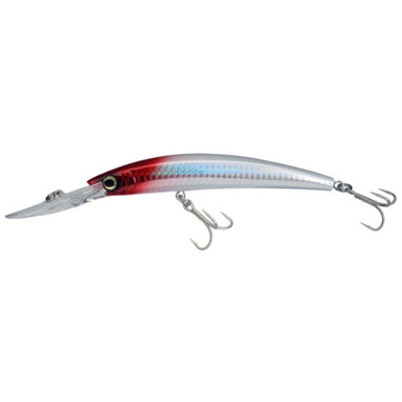 Yo-Zuri Crystal Minnow R1134 Deep Diver 5-1/4in HRH Holographic Red Head