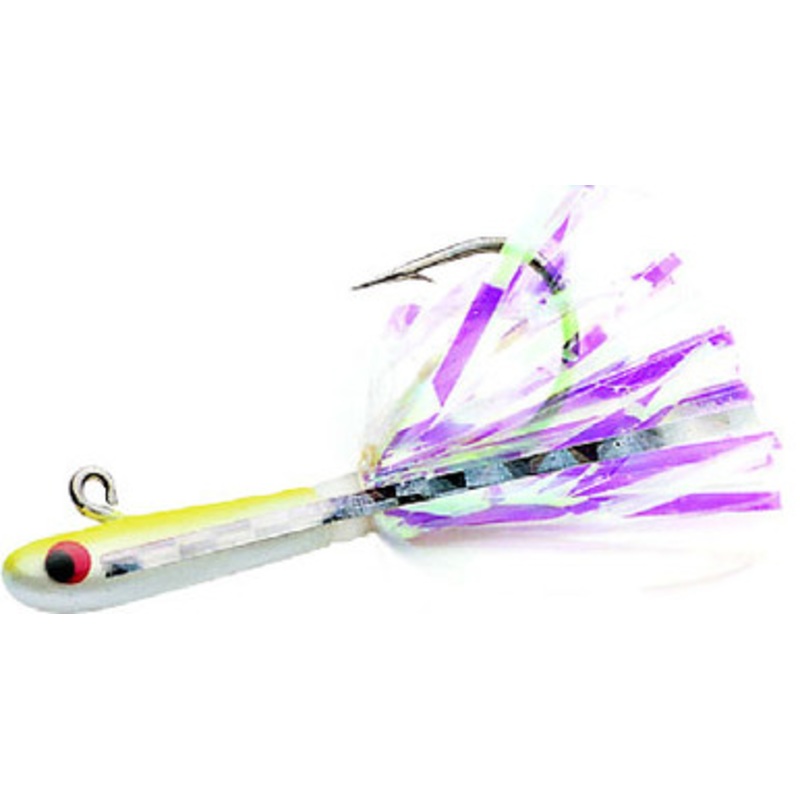 Tsunami Glass Minnow Lure  - Chartreuse/White