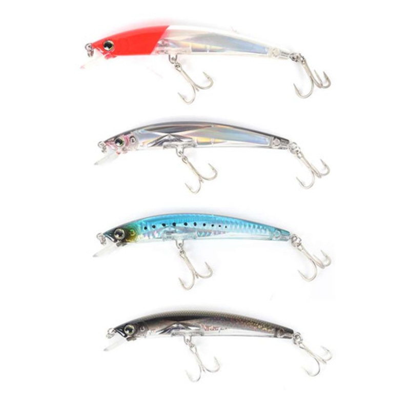 Yo-Zuri Crystal 3D Minnow Lures - 4 Pack Select Colors