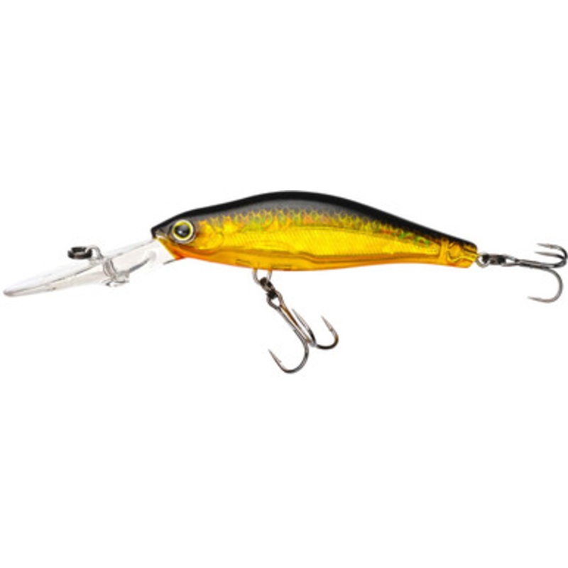 Yo-Zuri F1137 3DS Shad MR Lure HGBL Holographic Gold Black