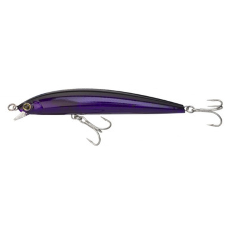 Yo-Zuri R1323 Hydro Minnow LC Lure - Black Purple