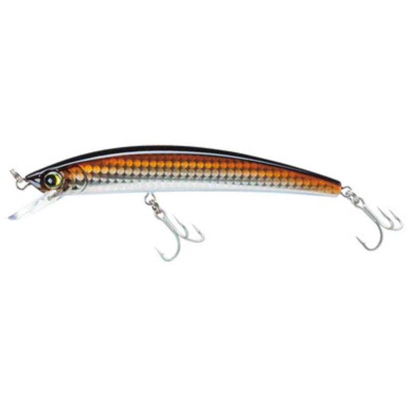 Yo-Zuri R1123 Crystal Minnow Floating Lure HRSN Holographic Bronze Shiner