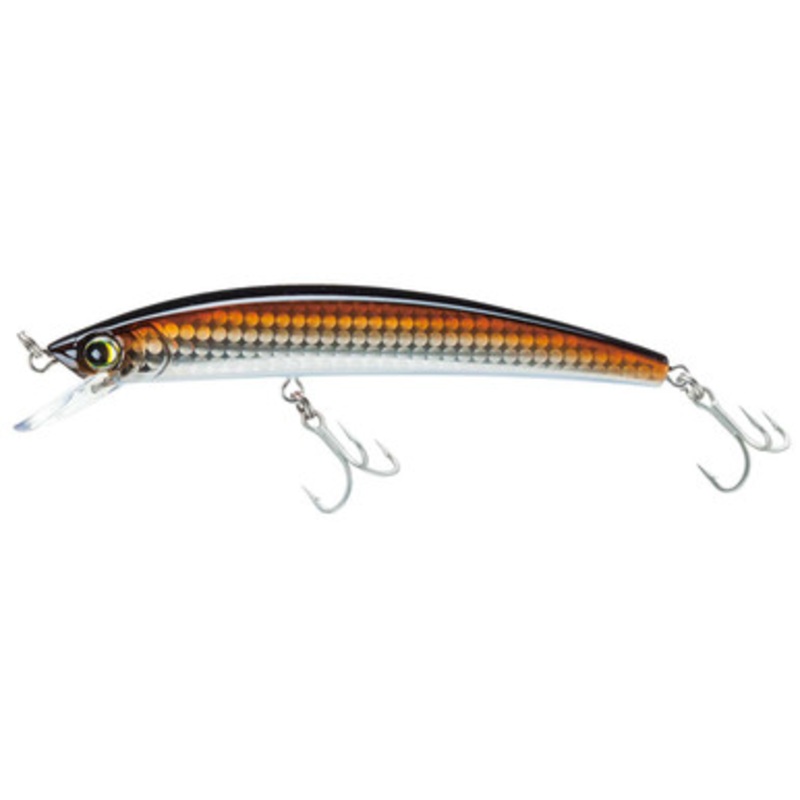 Yo-Zuri R1124 Crystal Minnow Floating Lure HRSN Holographic Bronze Shiner