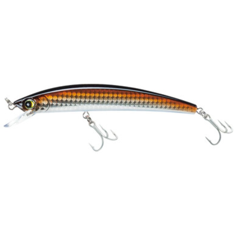 Yo-Zuri R1130 Crystal Minnow Sinking Lure HRSN Holographic Bronze Shiner
