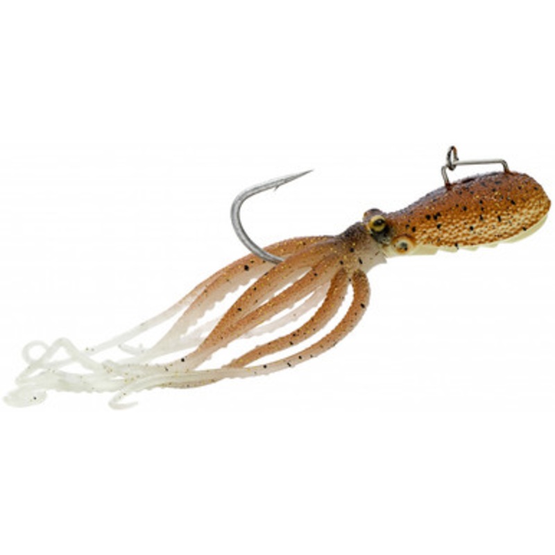 Savage Gear 3D Octopus - 3-1/2in - Brown