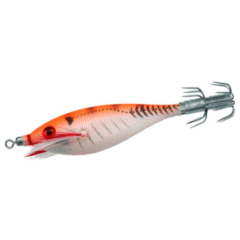Yo-Zuri A1703 Squid Jig Ultra Cloth SSS Lure Clear Luminous Orange