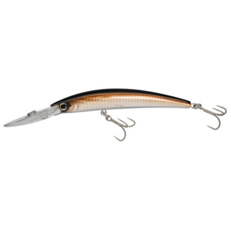 Yo-Zuri Crystal Minnow R1134 Deep Diver 5-1/4in HRSN Holographic Bronze Shiner