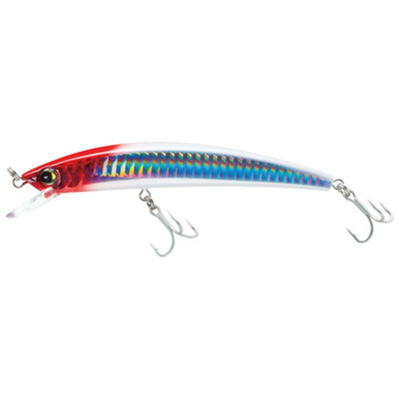 Yo-Zuri R1124 Crystal Minnow Floating Lure HRH Holographic Redhead