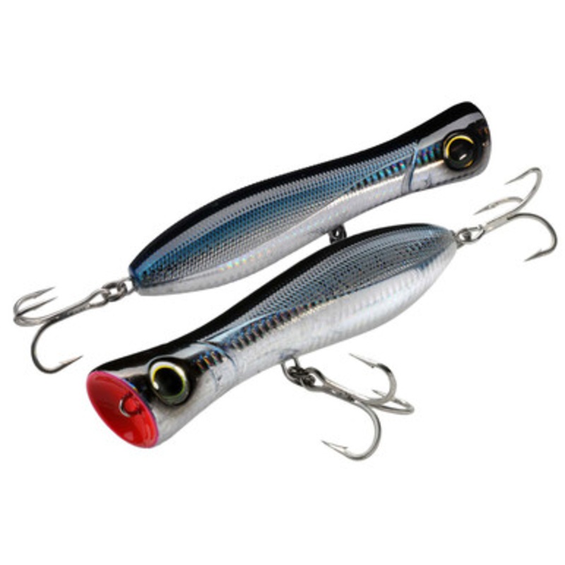 Yo-Zuri R1154 Bull Pop Lure Holographic Black