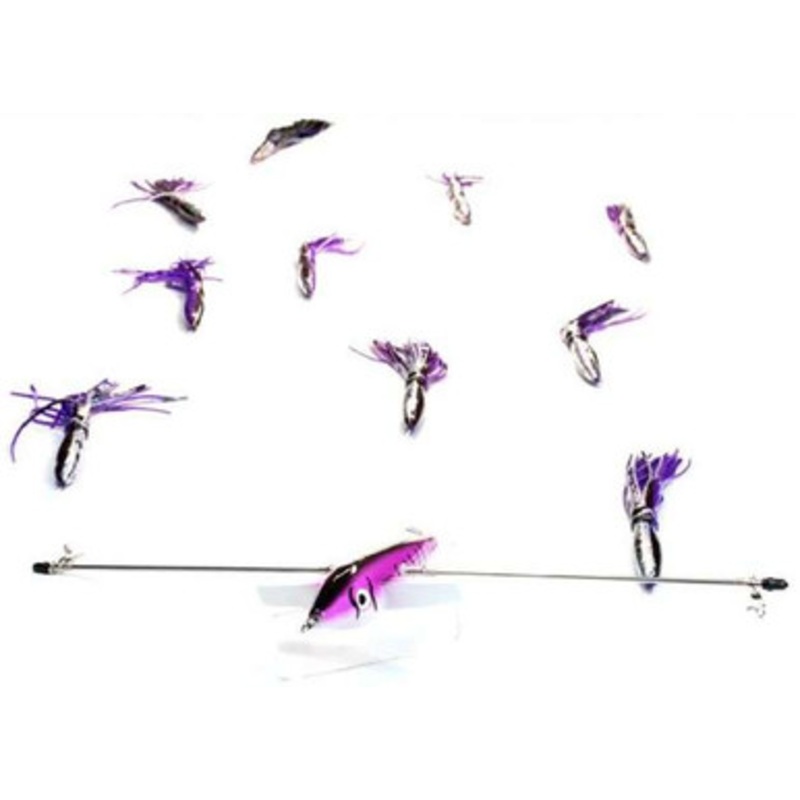 Tormenter Sidewinder Spreader Bar - Port - Black/Purple