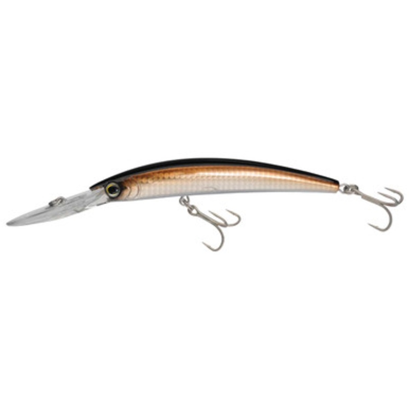 Yo-Zuri Crystal Minnow R1135 Deep Diver 4-3/8in HRSN Holographic Bronze Shiner