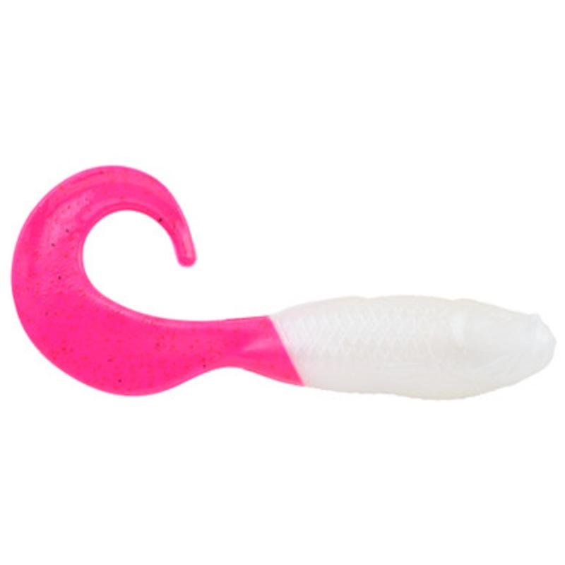 Berkley Gulp! Alive 5in Swimming Mullet - 1/2 Pint - White/Pink