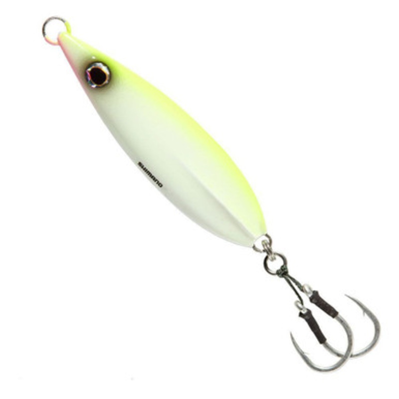 Shimano BFLFF300 Butterfly Flat Fall Jigs 350g - Chart/White