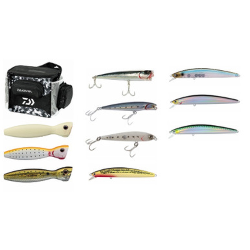 TackleDirect Daiwa Premium Striped Bass Lure Kit