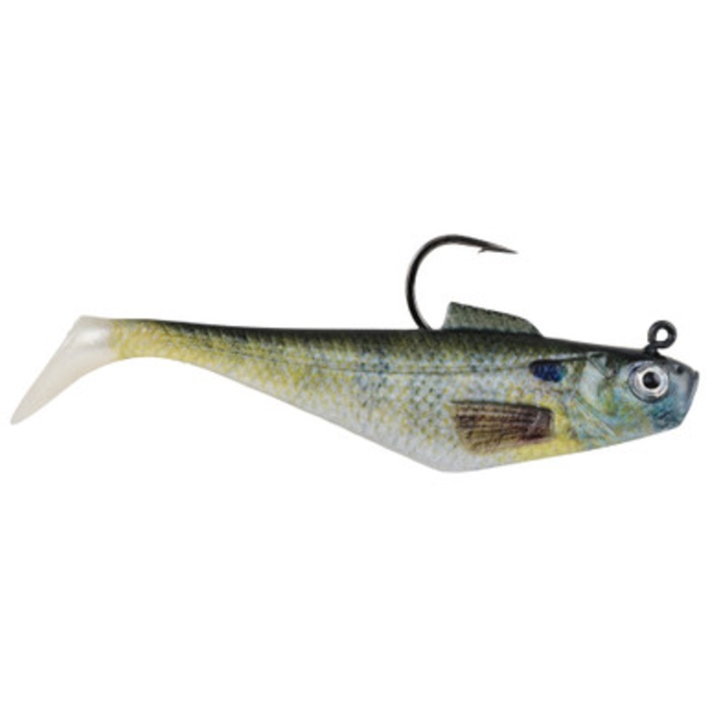 Berkley Powerbait Pre-Rigged Swim Shad - 3in - HD Bluegill