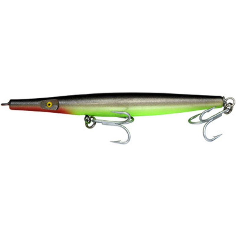 Super Strike NF7W Super ''N'' Fish Sinking Lure - Black/Chartreuse