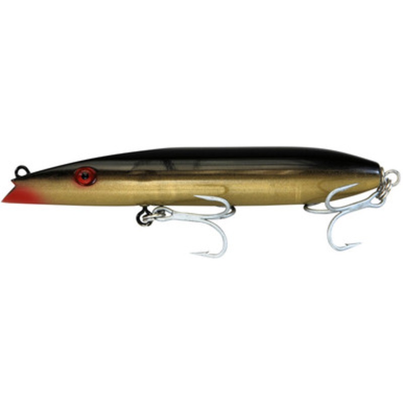 Super Strike ZZ6W Zig Zag Darter Lure - Black/Gold