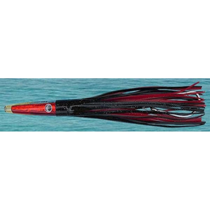 Tormenter Wahoo Dart - Rigged Black/Red