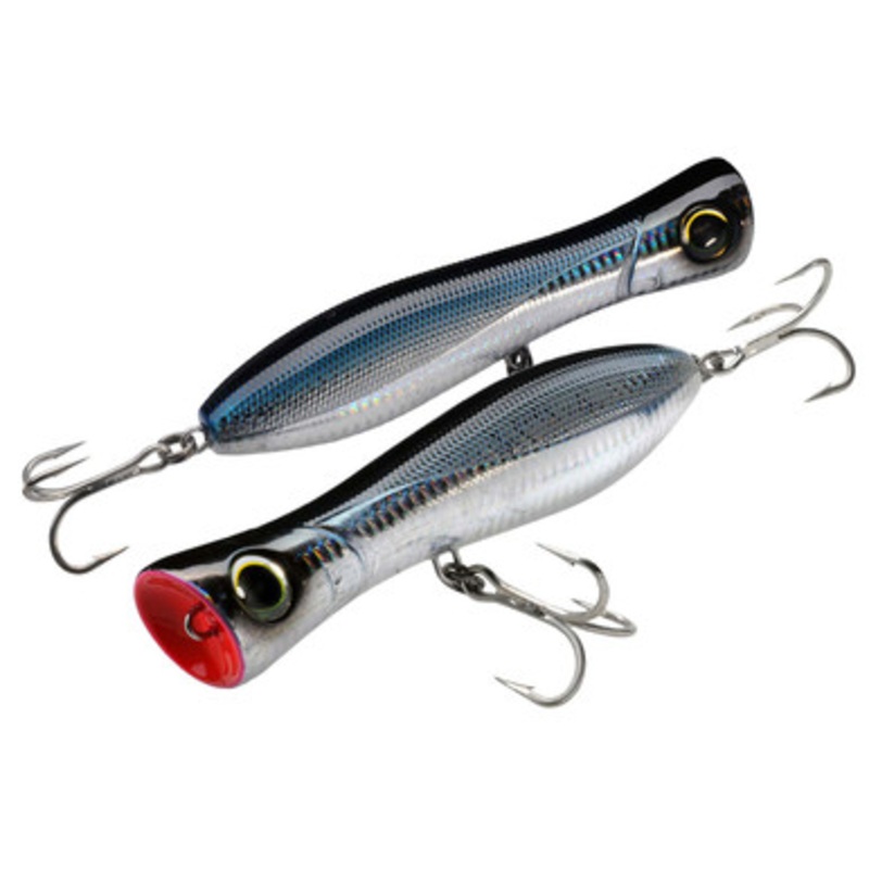 Yo-Zuri R1155 Bull Pop Lure Holographic Black