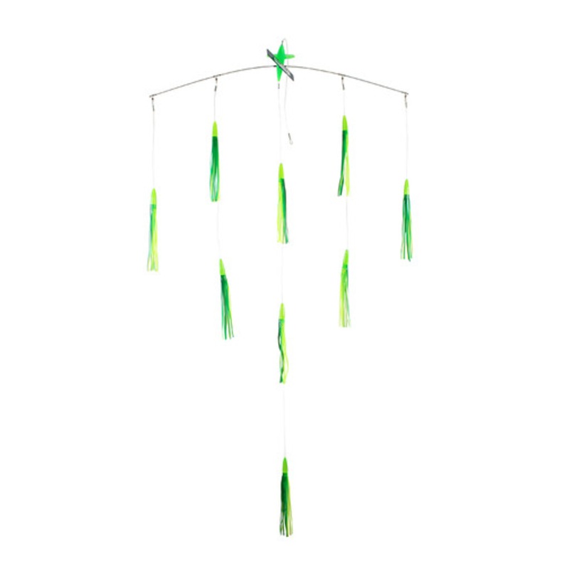 Strike Point Tackle 36in Outbound Rudder Spreader Bar - Zucchini