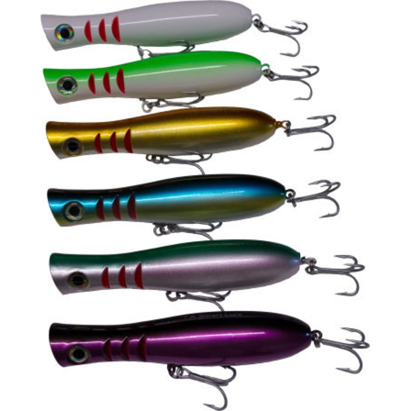 Tactical Anglers BombPOPPER Smart Lures Black/Purple