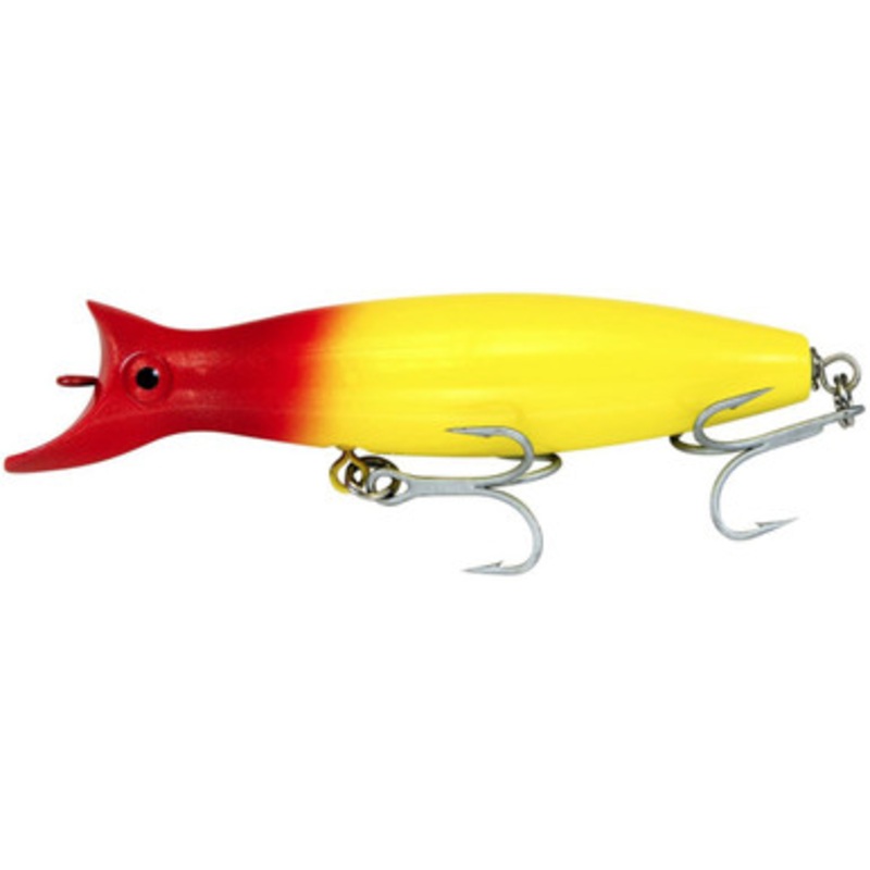 Super Strike DS6W Little Neck Swimmer Bottle Plug Lure - Red Head/Yellow