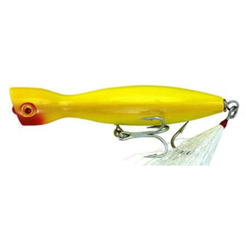 Super Strike PP6HW Little Neck Popper - X-Heavy - 008-All Yellow