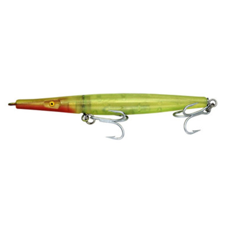 Super Strike NF5W Super ''N'' Fish Sinking Lure 028-Transparent Neon Yellow