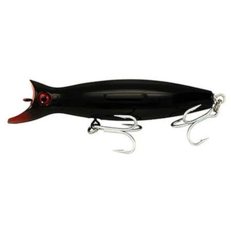 Super Strike DS6W Little Neck Swimmer Bottle Plug Lure 022-All Black