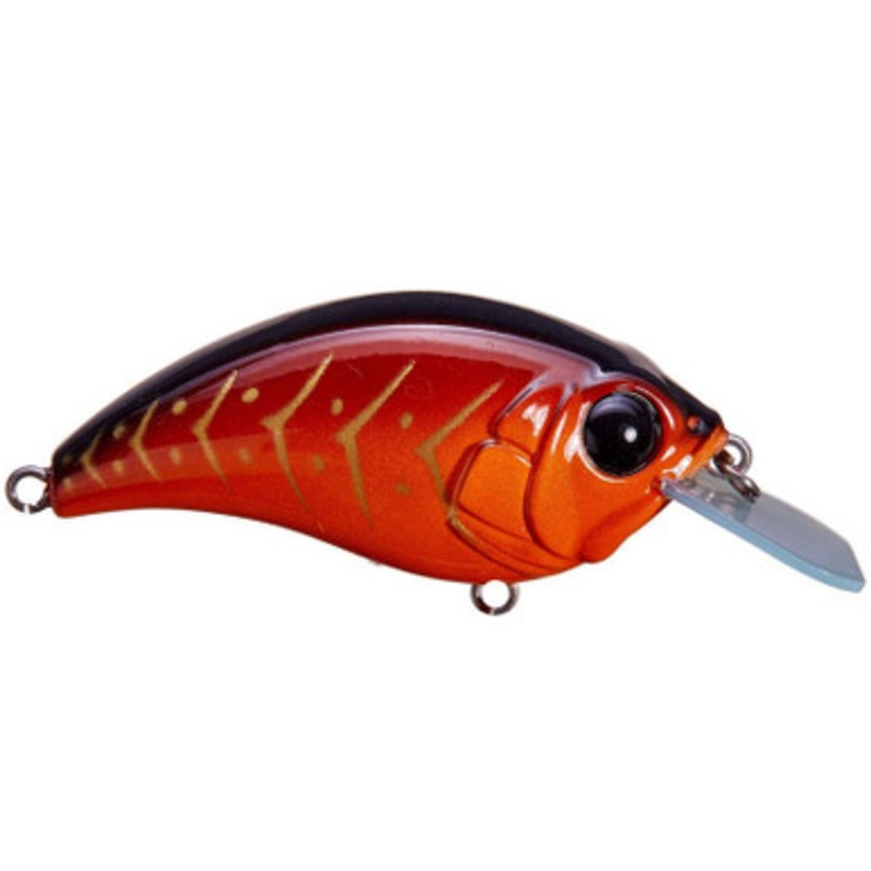 Bill Lewis SB-57 Squarebill Crankbait Lure - Rayburn Red Craw