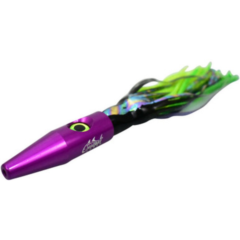 MagBay Lures Plomerito Trolling Lure - Purple Green/Purple Head