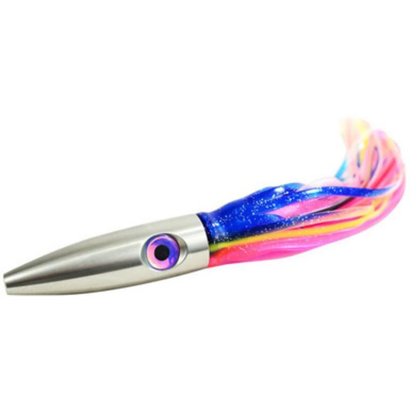 MagBay Lures Plomero Trolling Lure - Rainbow/Chrome Head