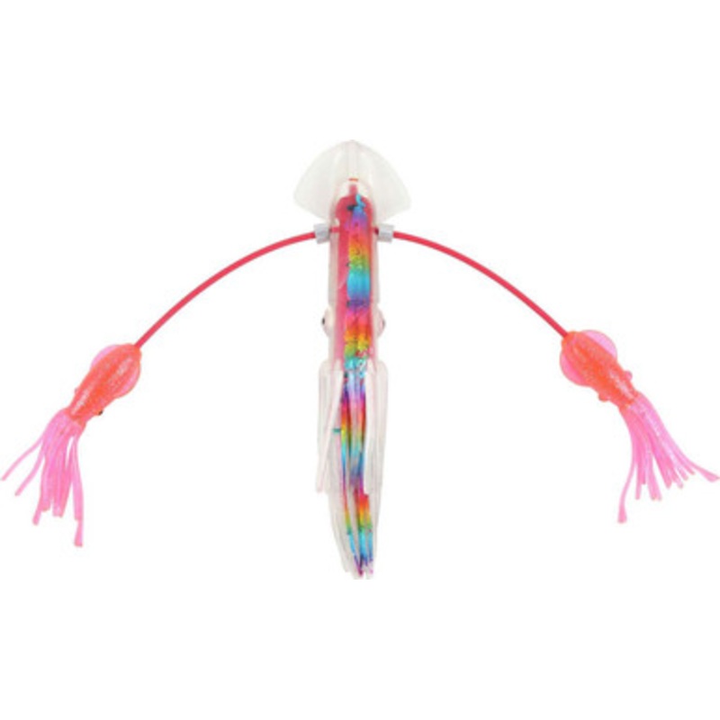 Squidnation Long Tail Flippy Floppy Squids Blue Green/Chartruese