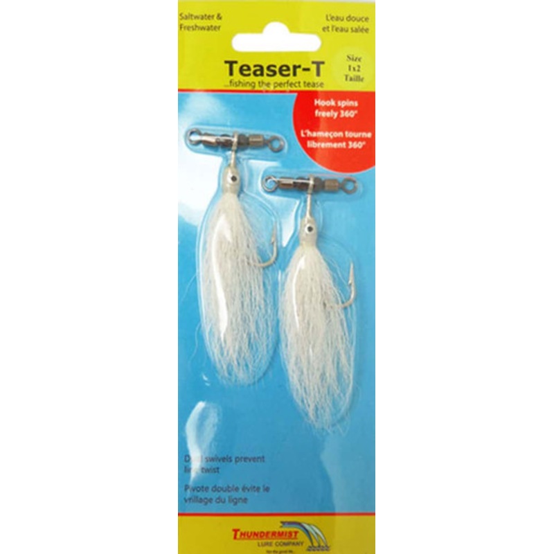 Thundermist Teaser-T Inline Teaser - Large White