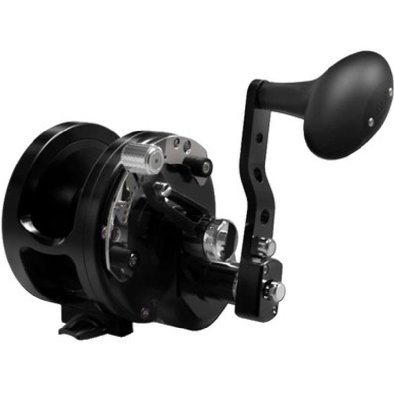 Avet HXJ 3-Speed Raptor MC Lever Conventional Reel - Black