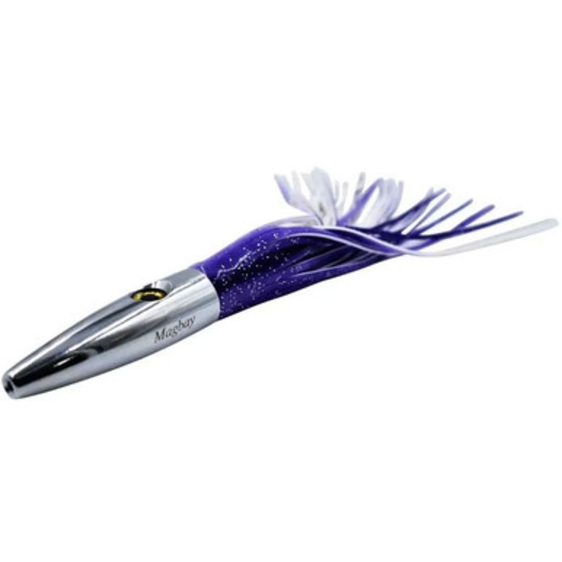 MagBay Lures Plomerito Trolling Lure - Purple/Chrome Head