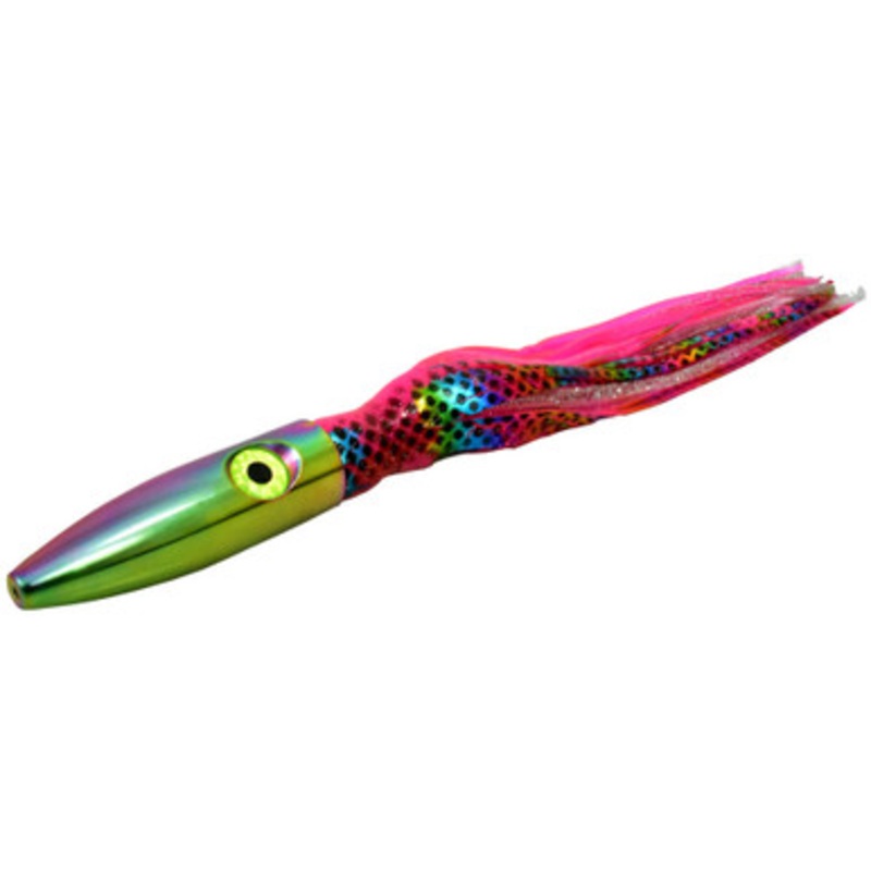MagBay Lures Plomero Trolling Lure - Pink/Iridescent Head