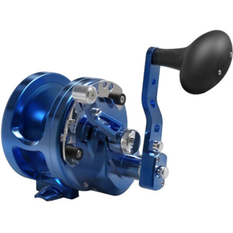 Avet HXJ 3-Speed Raptor MC Lever Conventional Reel - Blue