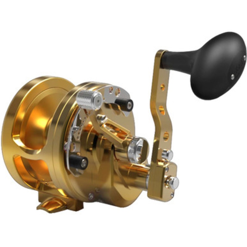 Avet HXJ 3-Speed Raptor MC Lever Conventional Reel - Gold