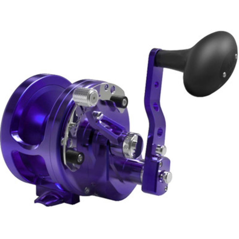 Avet HXJ 3-Speed Raptor MC Lever Conventional Reel - Purple