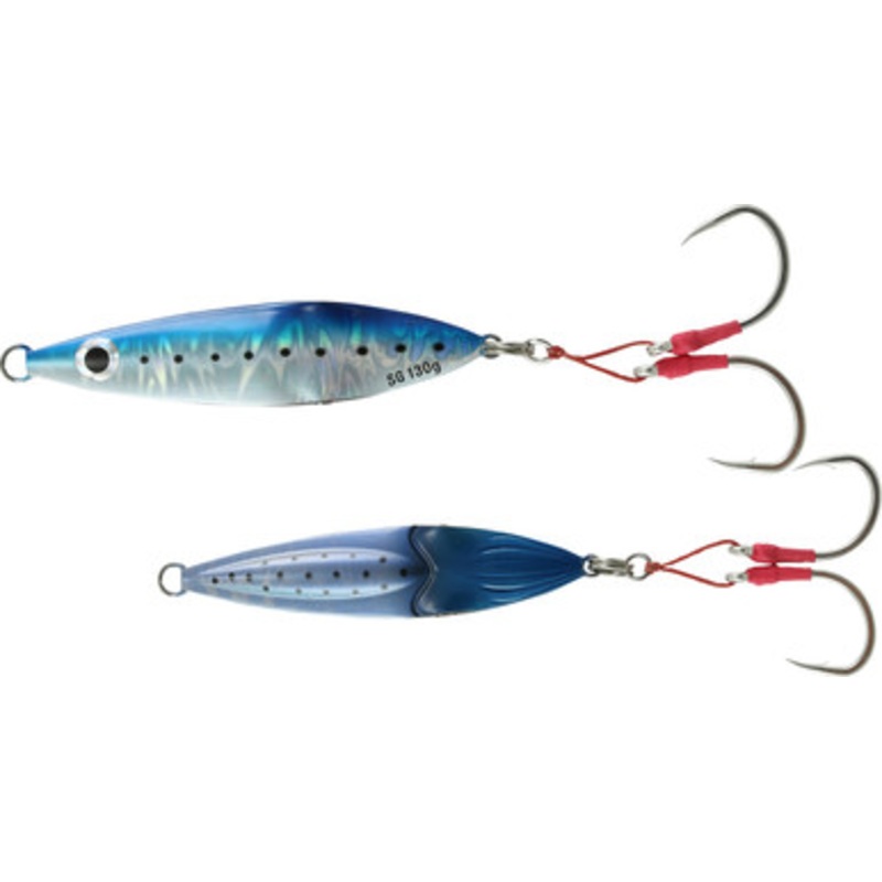 Savage Gear Squish Erratic Fall Jig - 4-3/4in - Sardine Flash