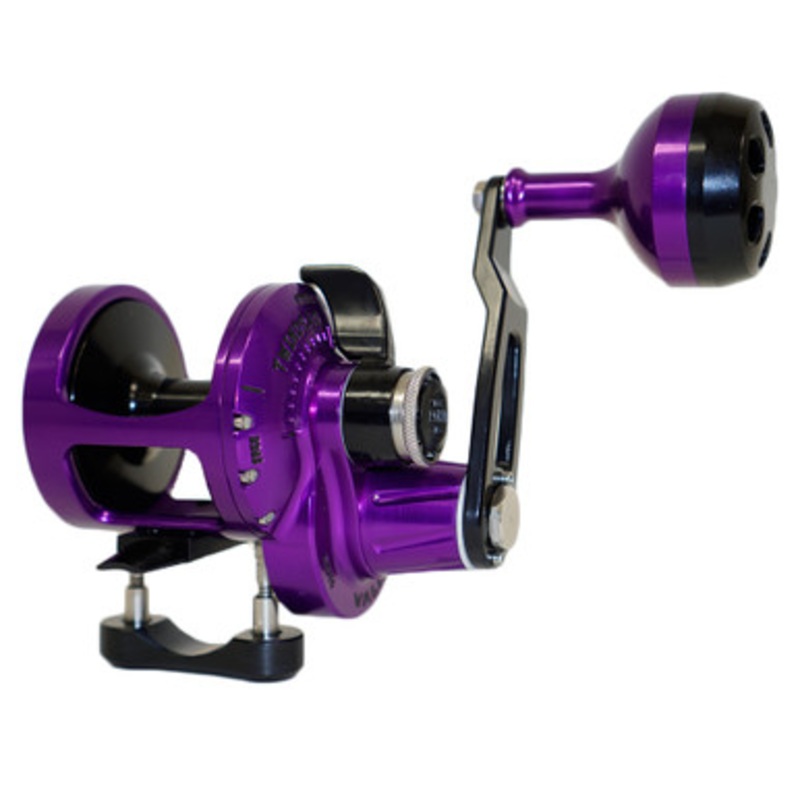 Accurate BV-400-PUB Boss Valiant Conventional Reel - Black/Purple