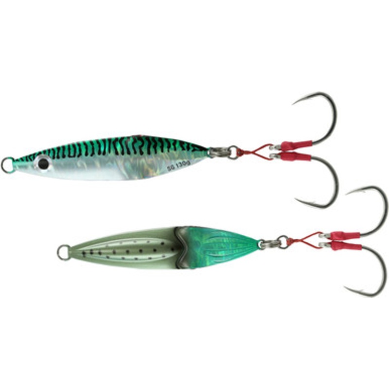 Savage Gear Squish Erratic Fall Jig - 4-3/4in - Green Mackerel
